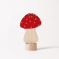 Grimm's Fly Agaric Mushroom Ornament for Celebration Rings