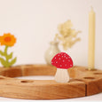 Grimm's Fly Agaric Mushroom Ornament for Celebration Rings