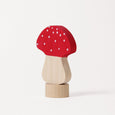 Grimm's Fly Agaric Mushroom Ornament for Celebration Rings