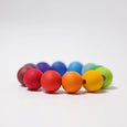 Grimm's Rainbow Grasping Bead Ring Toy