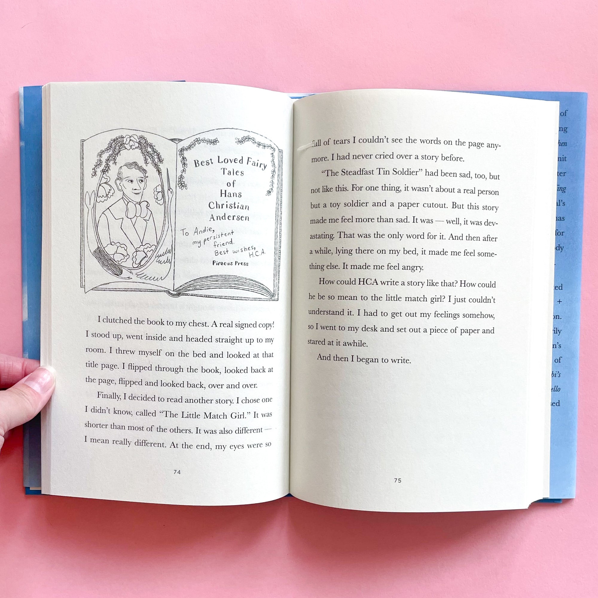 Hans Christian Andersen Lives Next Door by Cary Fagan and Chelsea O&#39;Byrne