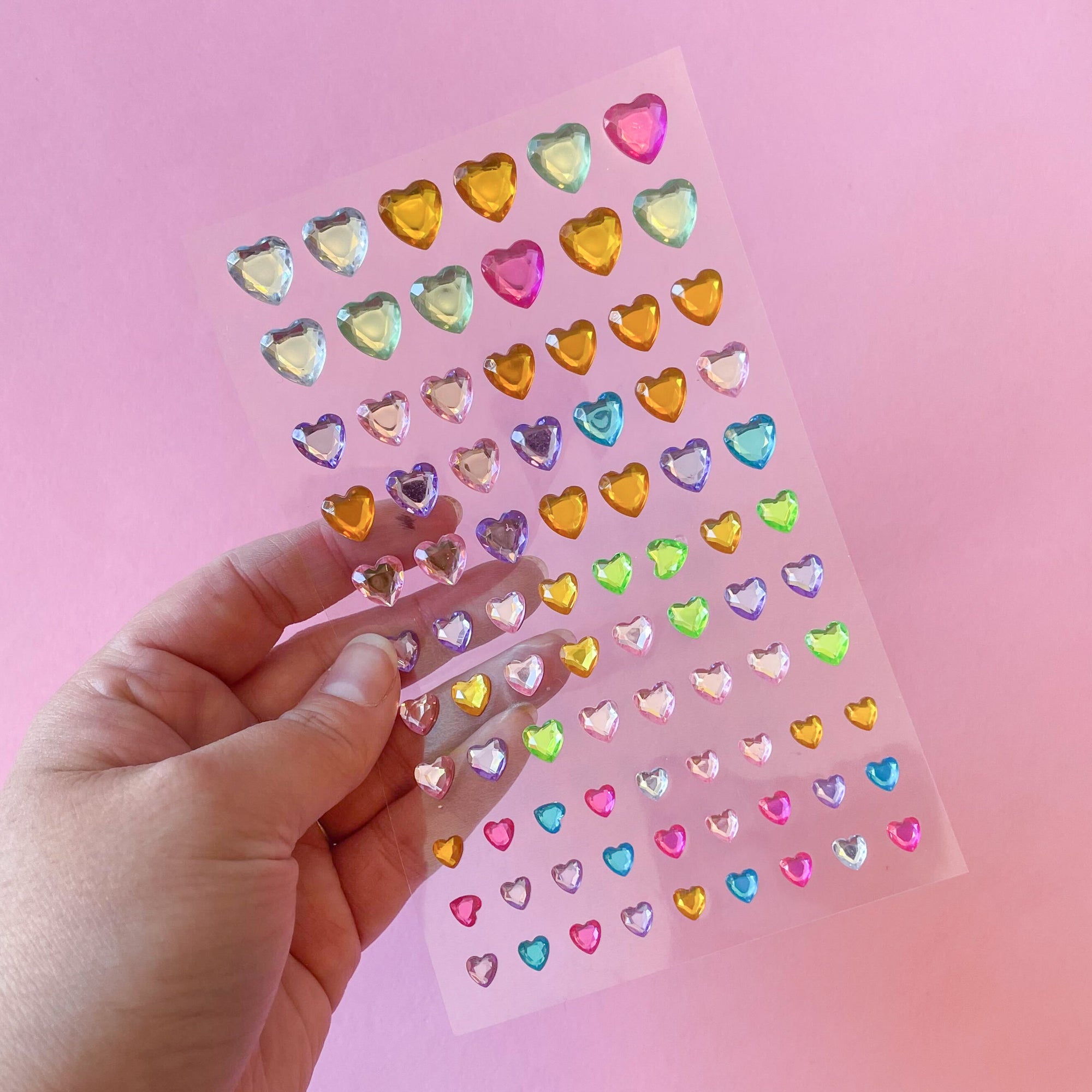 Heart Medley Gem Icon Sticker Jewels