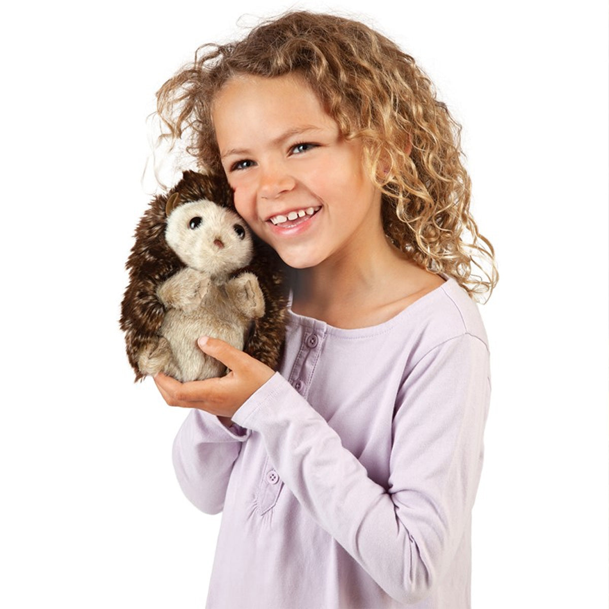 Hedgehog Hand Puppet – Collage Collage