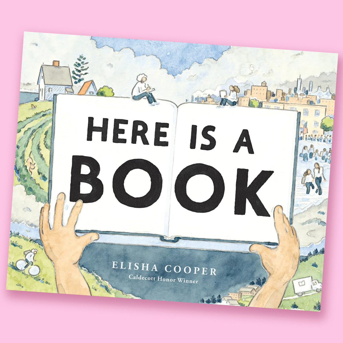 Here Is a Book by Elisha Cooper