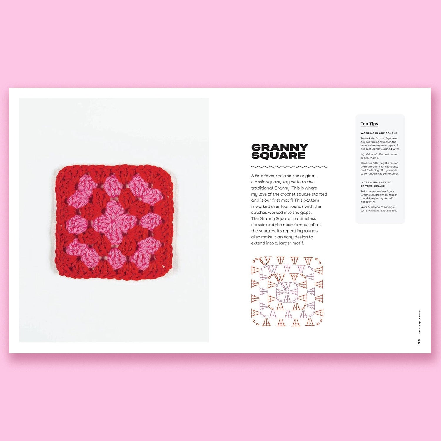 Hip to Be Square: 20 Contemporary Crochet Designs Using 5 Simple Squares by Katie Jones