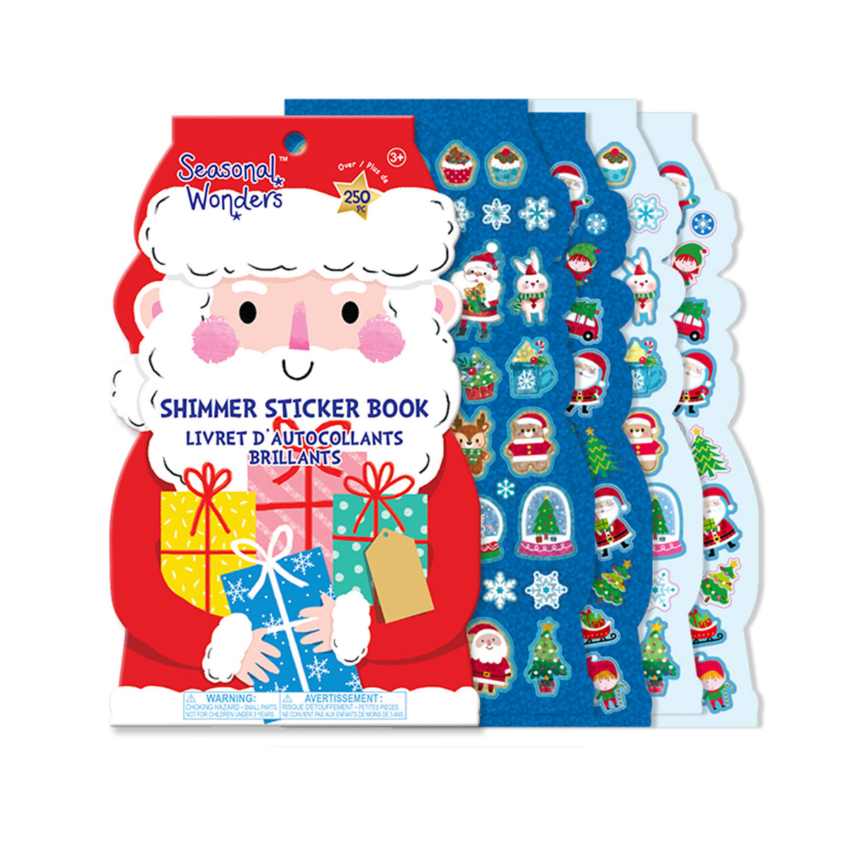 Holiday Santa Shimmer Sticker Book with 250+ Stickers (Copy)