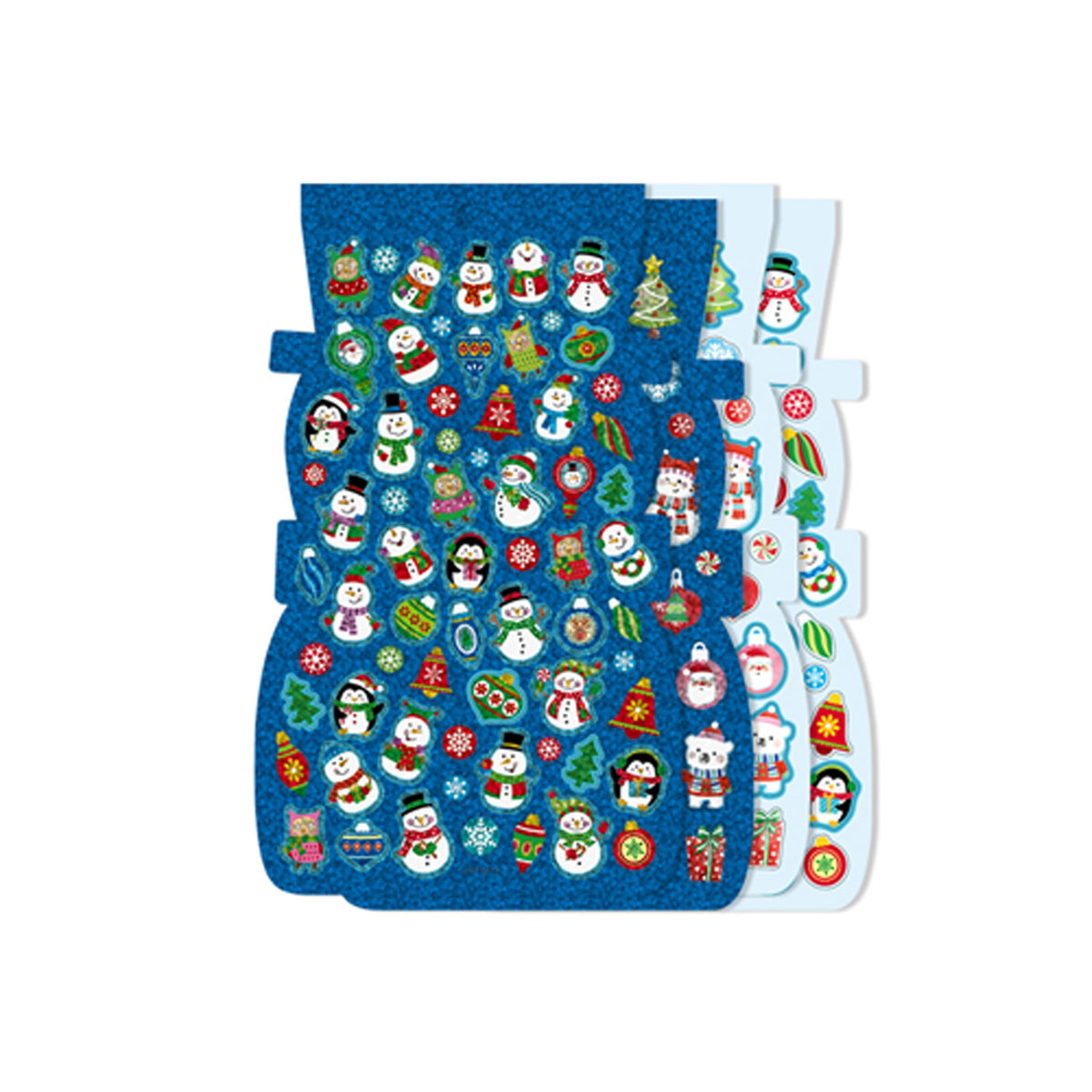 Holiday Snowman Shimmer Sticker Book with 250+ Stickers