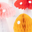 Honeycomb Mushroom Decorations