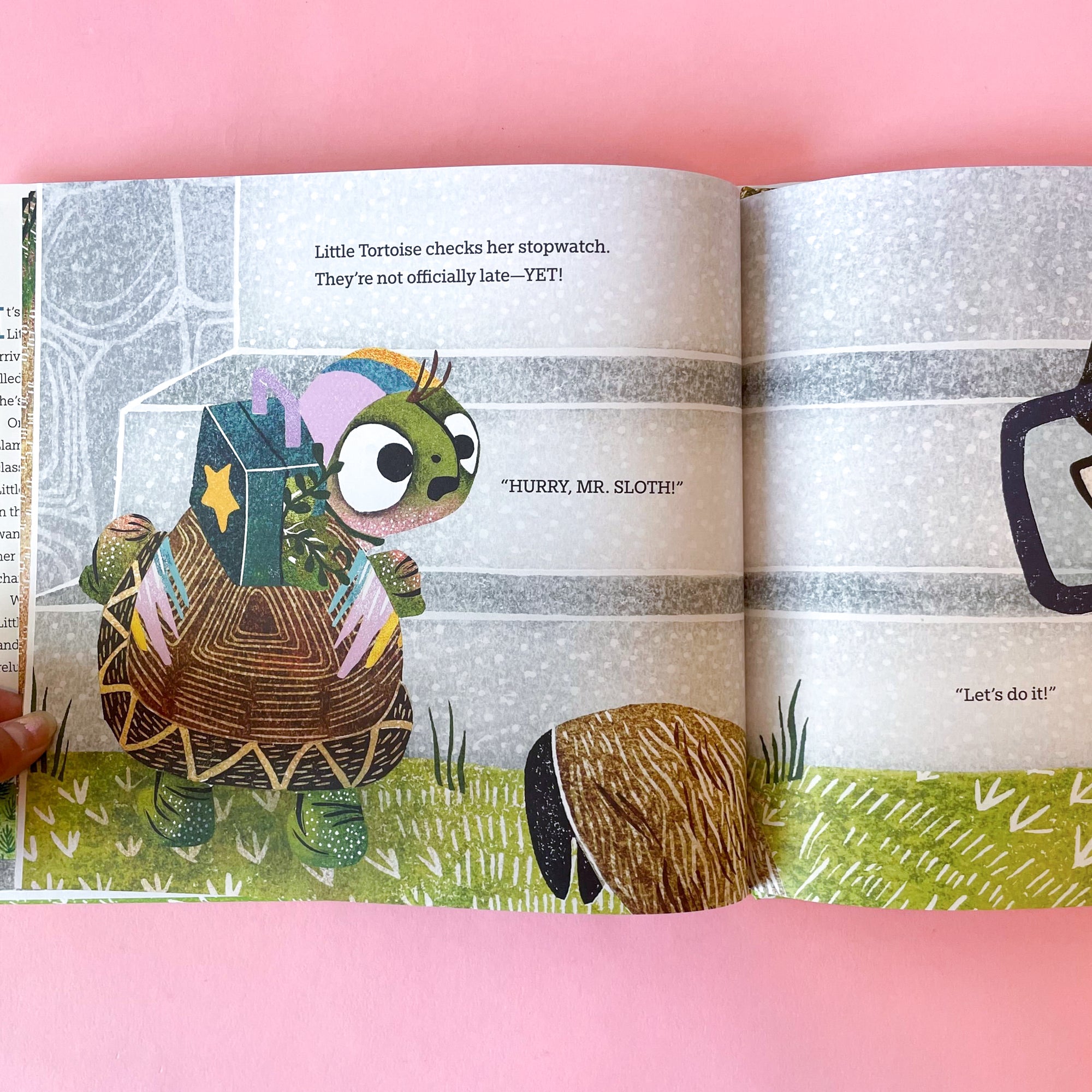 Hurry, Little Tortoise, Time for School! by Carrie Finison and Erub Kraan