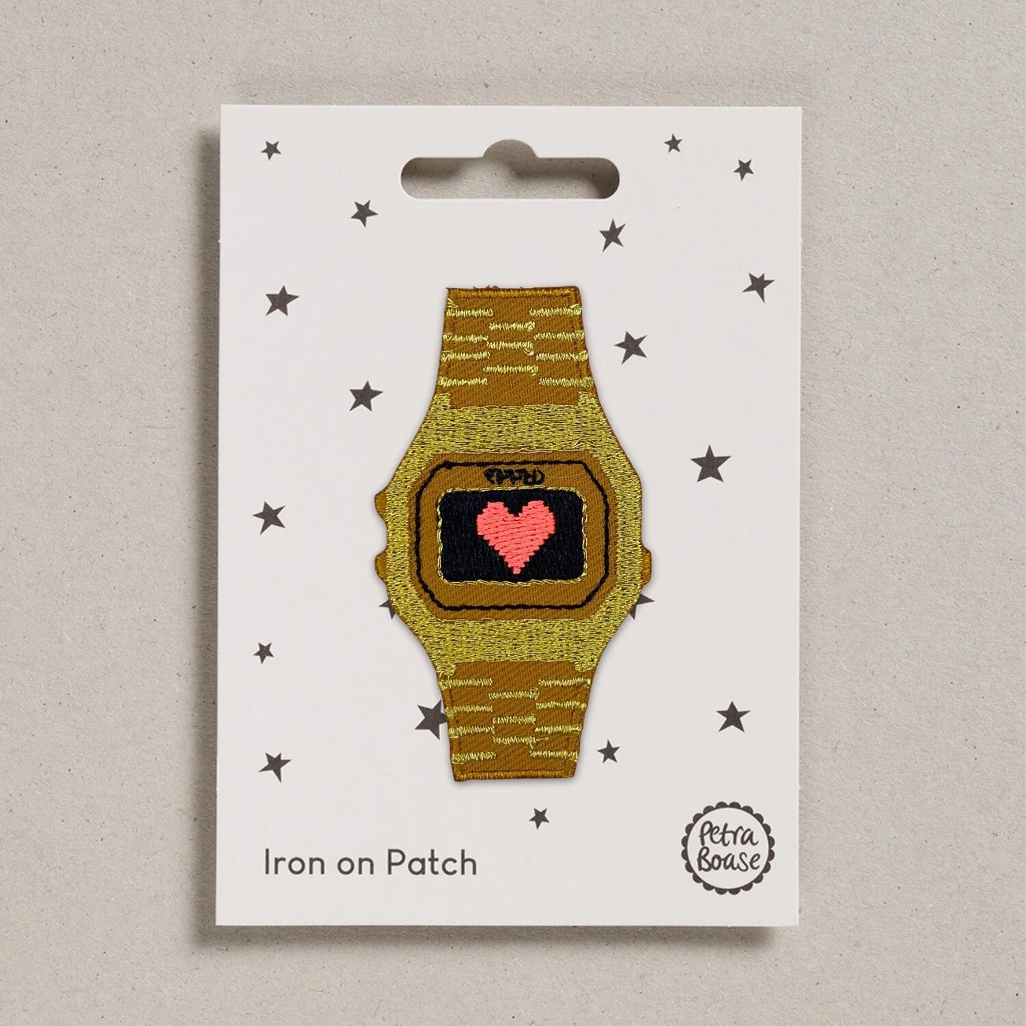 Iron on Patch - Love Watch