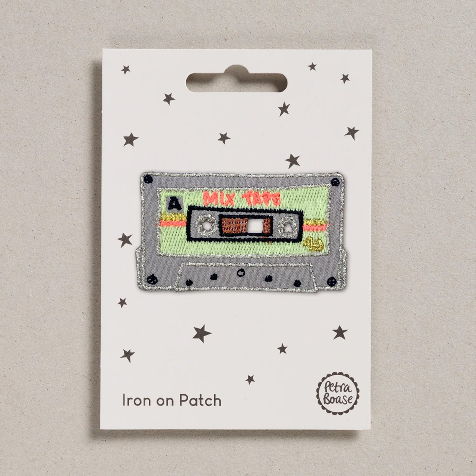 Mix Tape / Retro Cassette Iron on Patch
