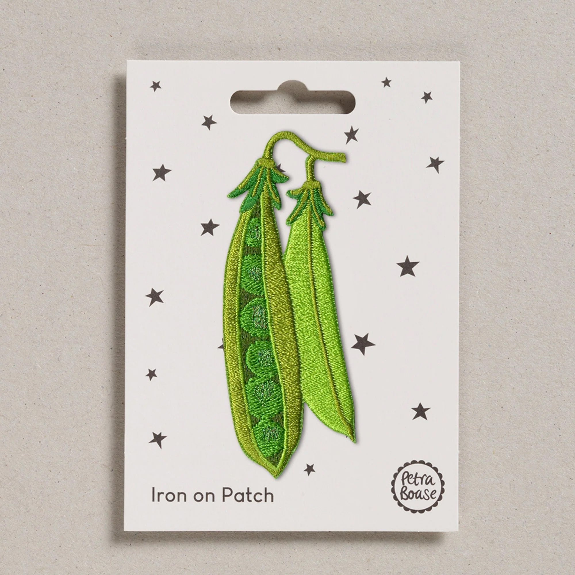 Peapods Iron on Patch