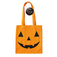 Jack-o-Lantern Canvas Trick or Treat Bag