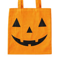 Jack-o-Lantern Canvas Trick or Treat Bag