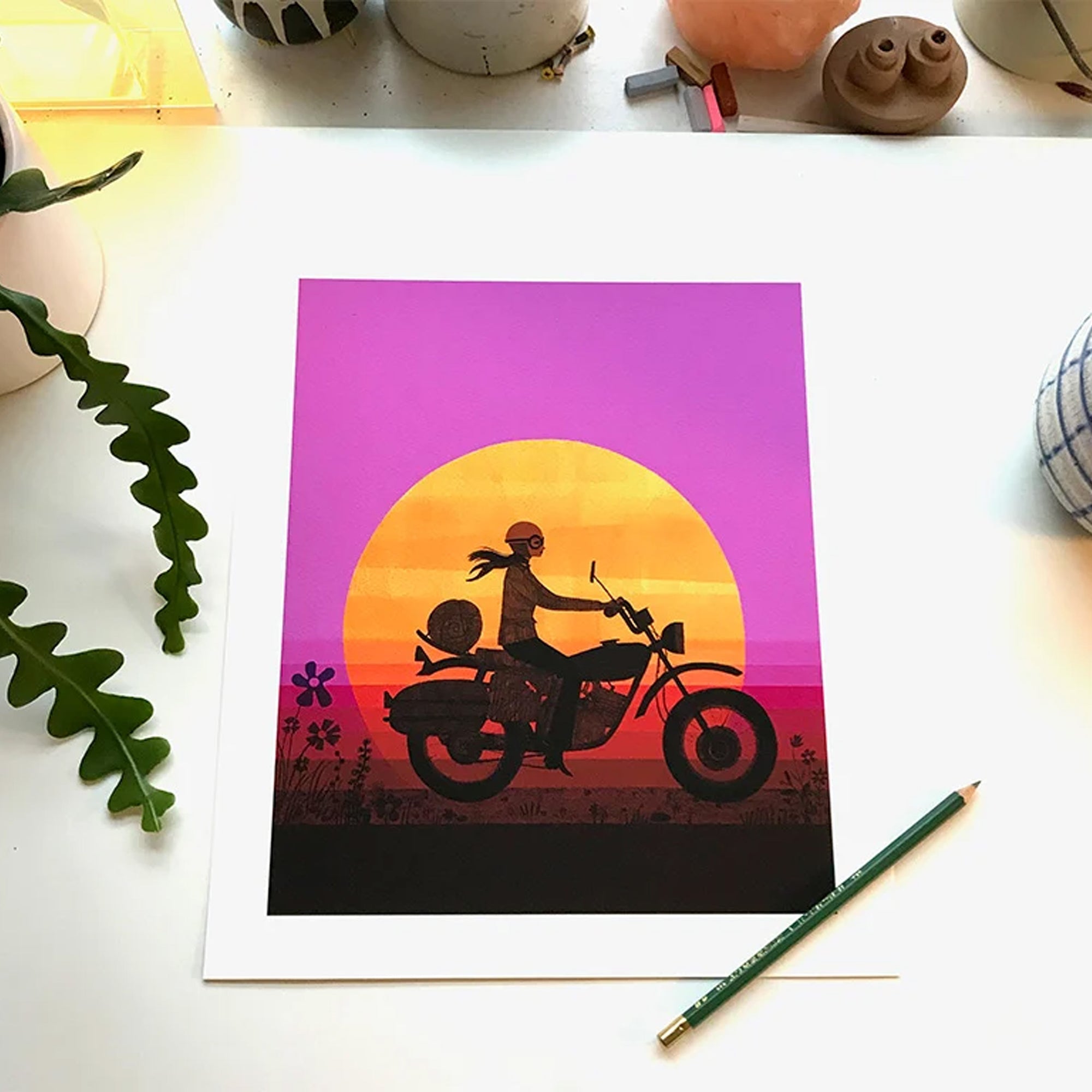 Julie Morstad – Sunset Print