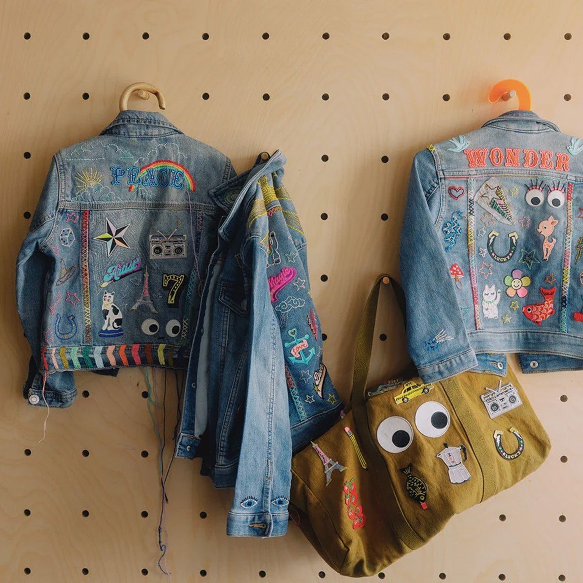 Peapods Iron on Patch