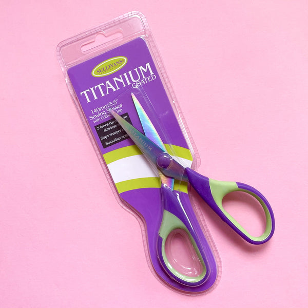 Kid's Titanium Sewing Scissors for fabric and yarn