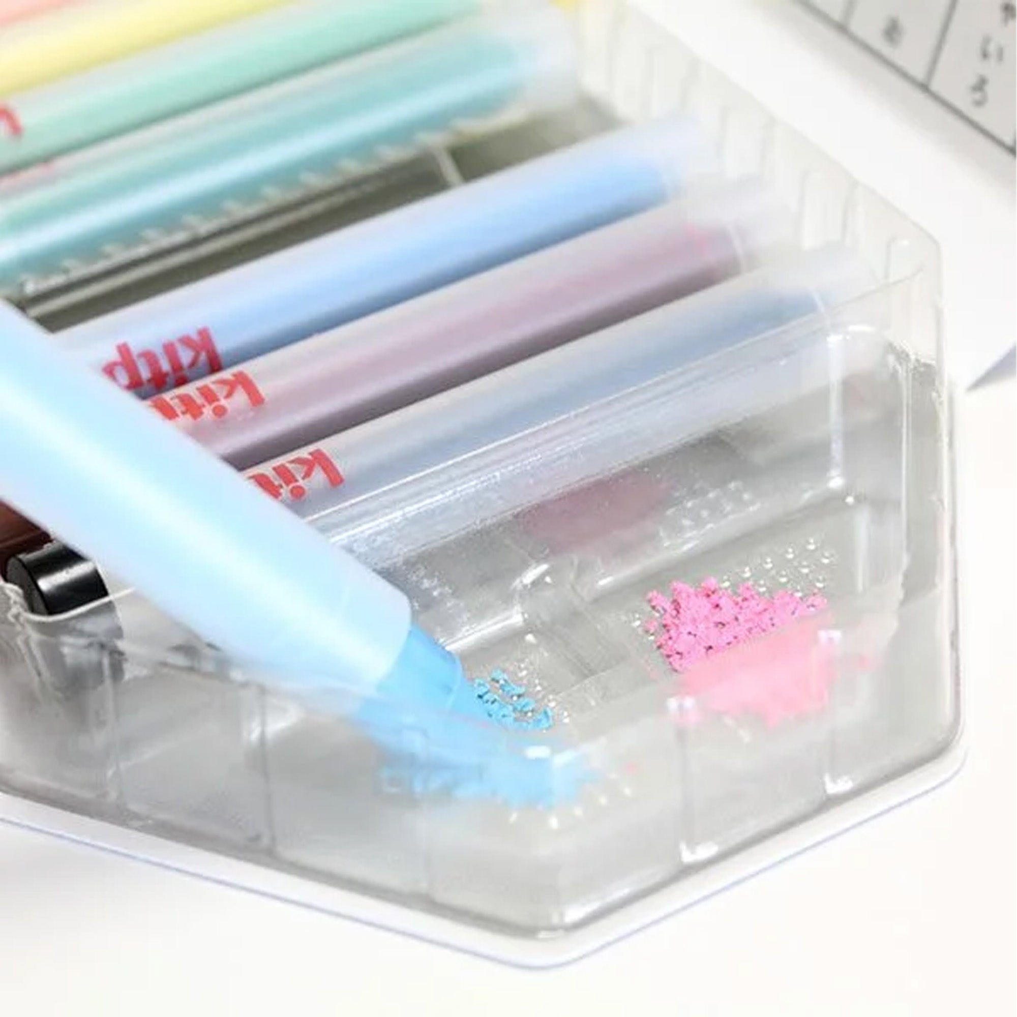 Kitpas Crayons with Holders- 12 Colors