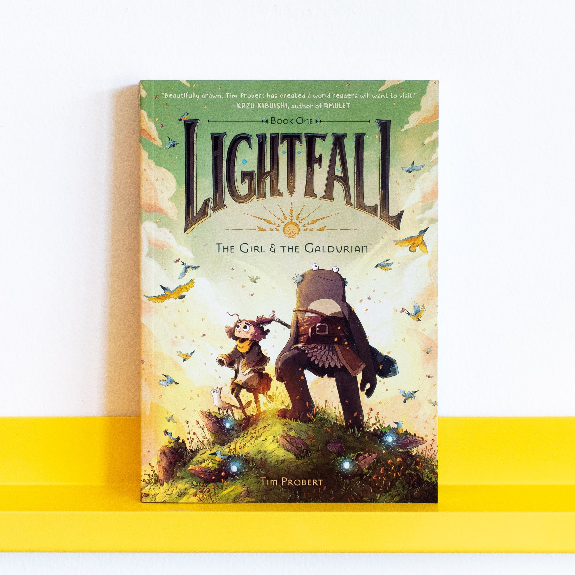 Lightfall: The Girl &amp; the Galdurian by Tim Probert
