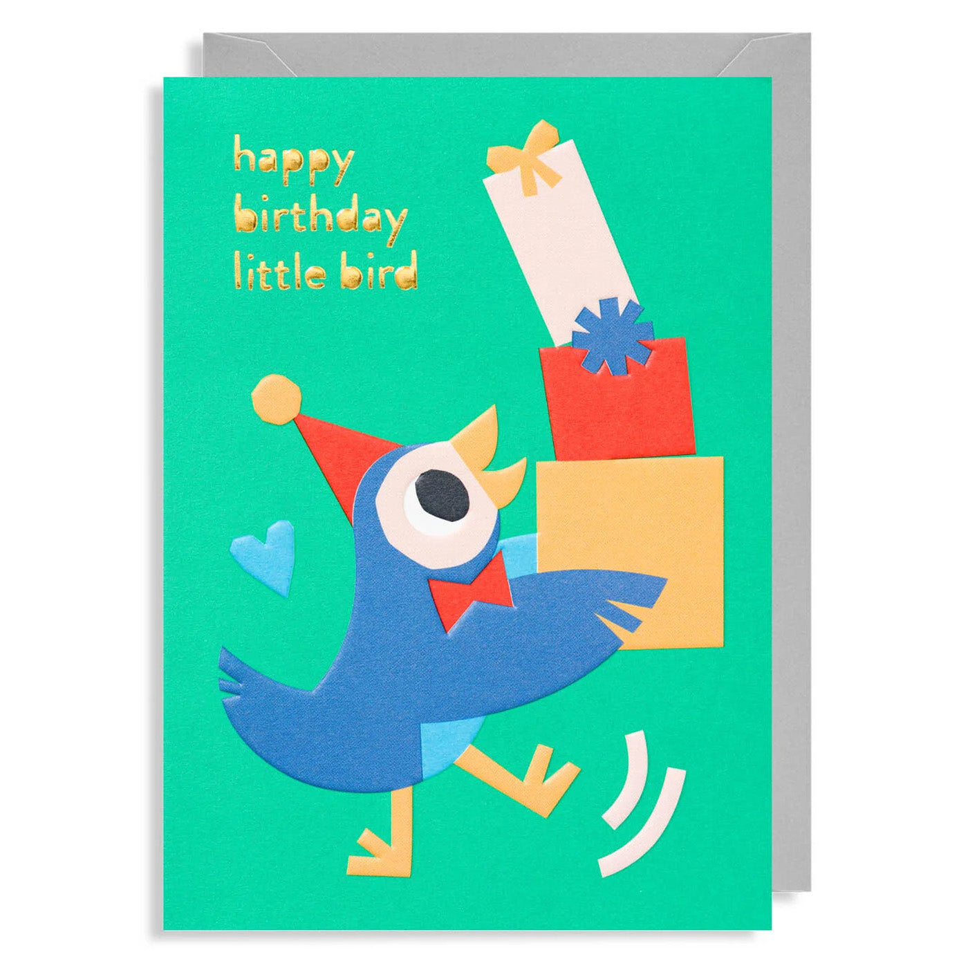 Little Bird Birthday Greeting Card