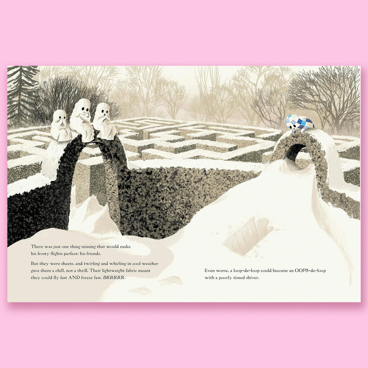 The Little Ghost Quilt's Winter Surprise by Riel Nason and Byron Eggenschwiler