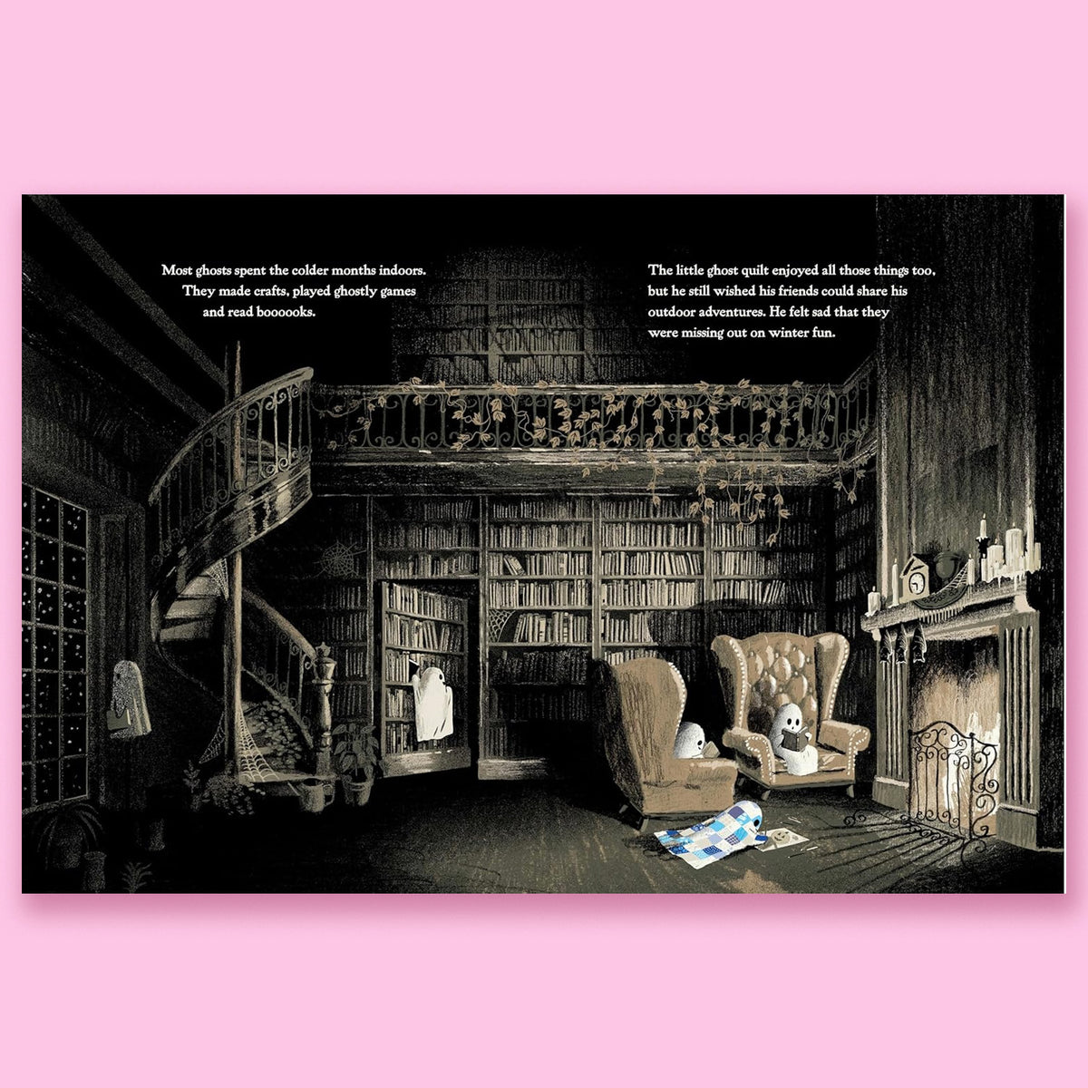 The Little Ghost Quilt's Winter Surprise by Riel Nason and Byron Eggenschwiler