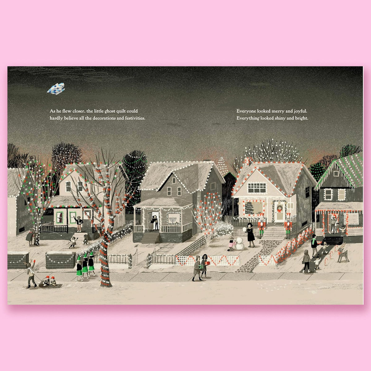 The Little Ghost Quilt's Winter Surprise by Riel Nason and Byron Eggenschwiler
