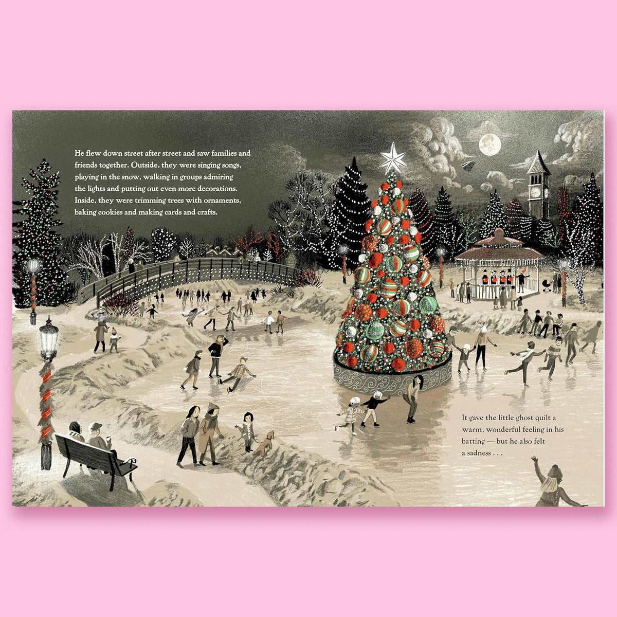 The Little Ghost Quilt's Winter Surprise by Riel Nason and Byron Eggenschwiler