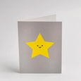 Little Yellow Star Mini Greeting Card