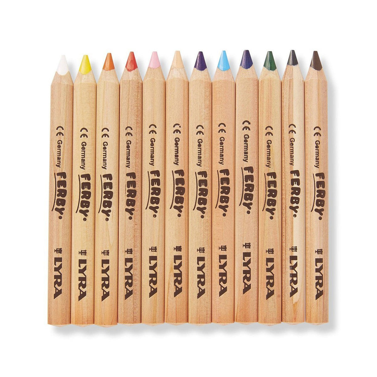 Lyra Ferby colour Pencils Triangular Box - 12 colours