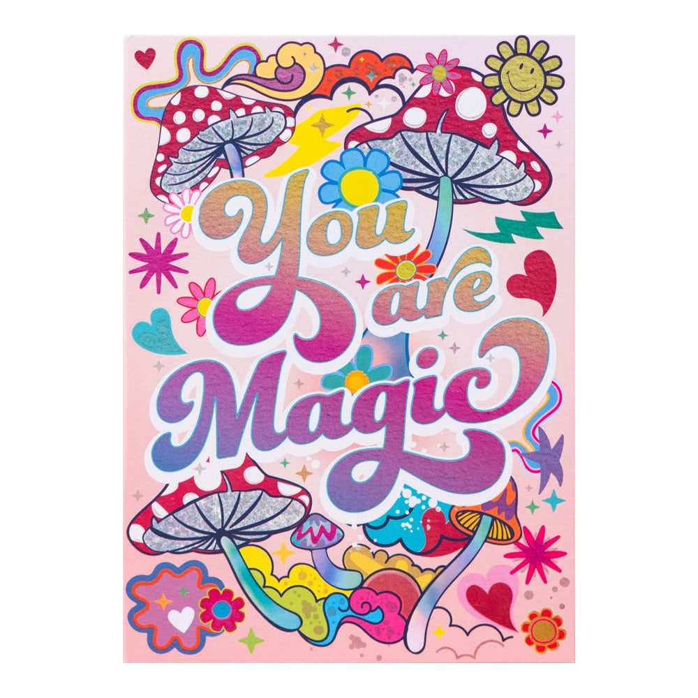 Magic Mushrooms Greeting Card