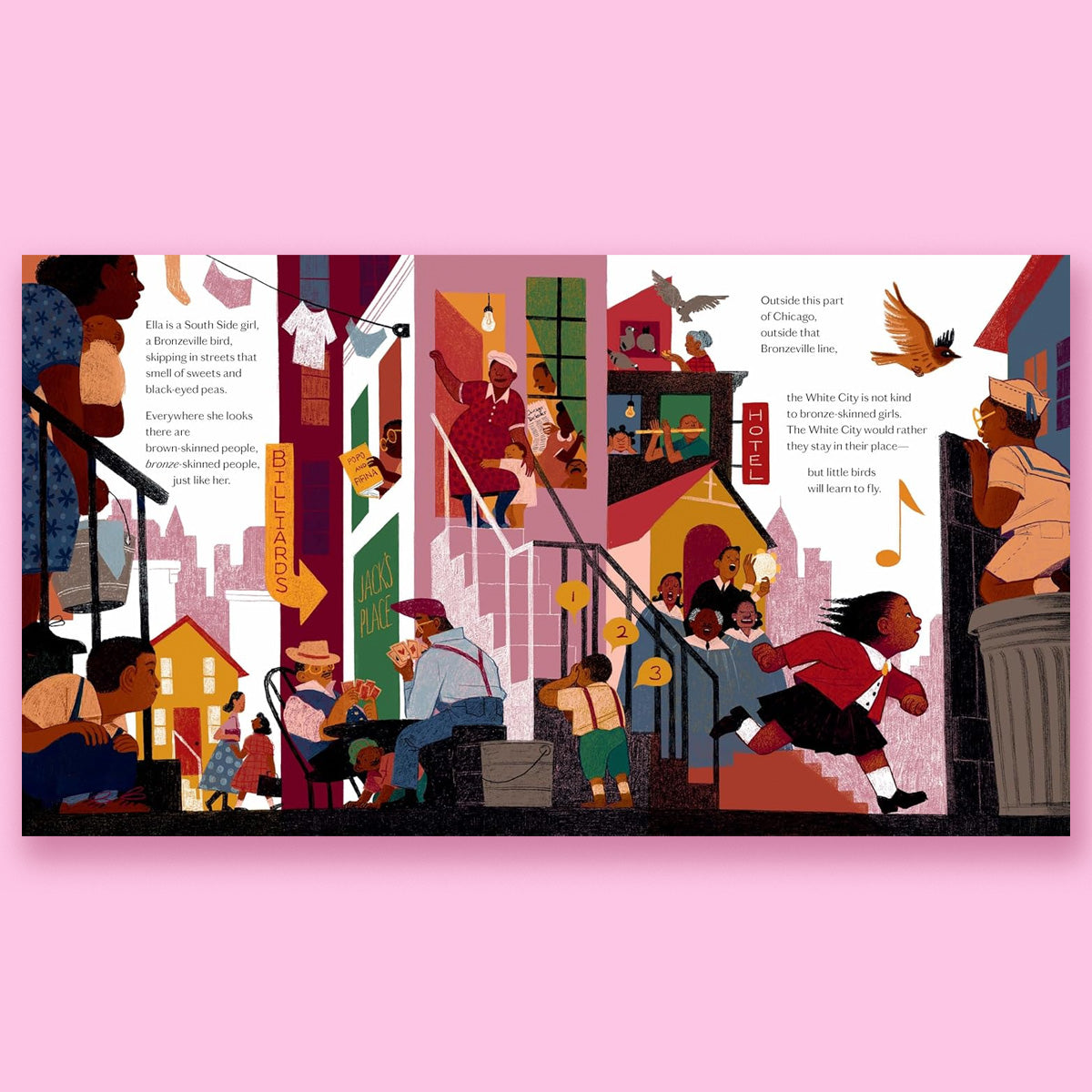 Make a Pretty Sound: A Story of Ella Jenkins–The First Lady of Children's Music by Traci N. Todd and Eleanor Davis