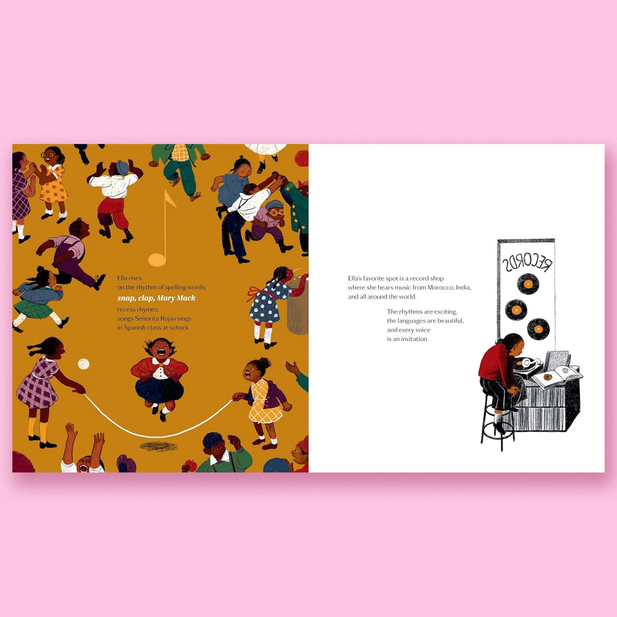 Make a Pretty Sound: A Story of Ella Jenkins–The First Lady of Children's Music by Traci N. Todd and Eleanor Davis