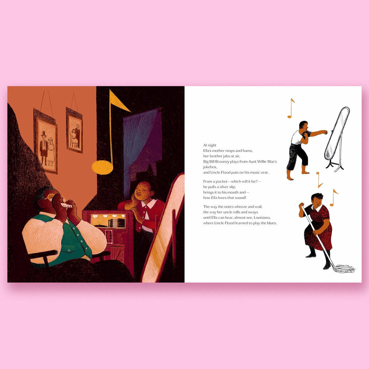 Make a Pretty Sound: A Story of Ella Jenkins–The First Lady of Children's Music by Traci N. Todd and Eleanor Davis