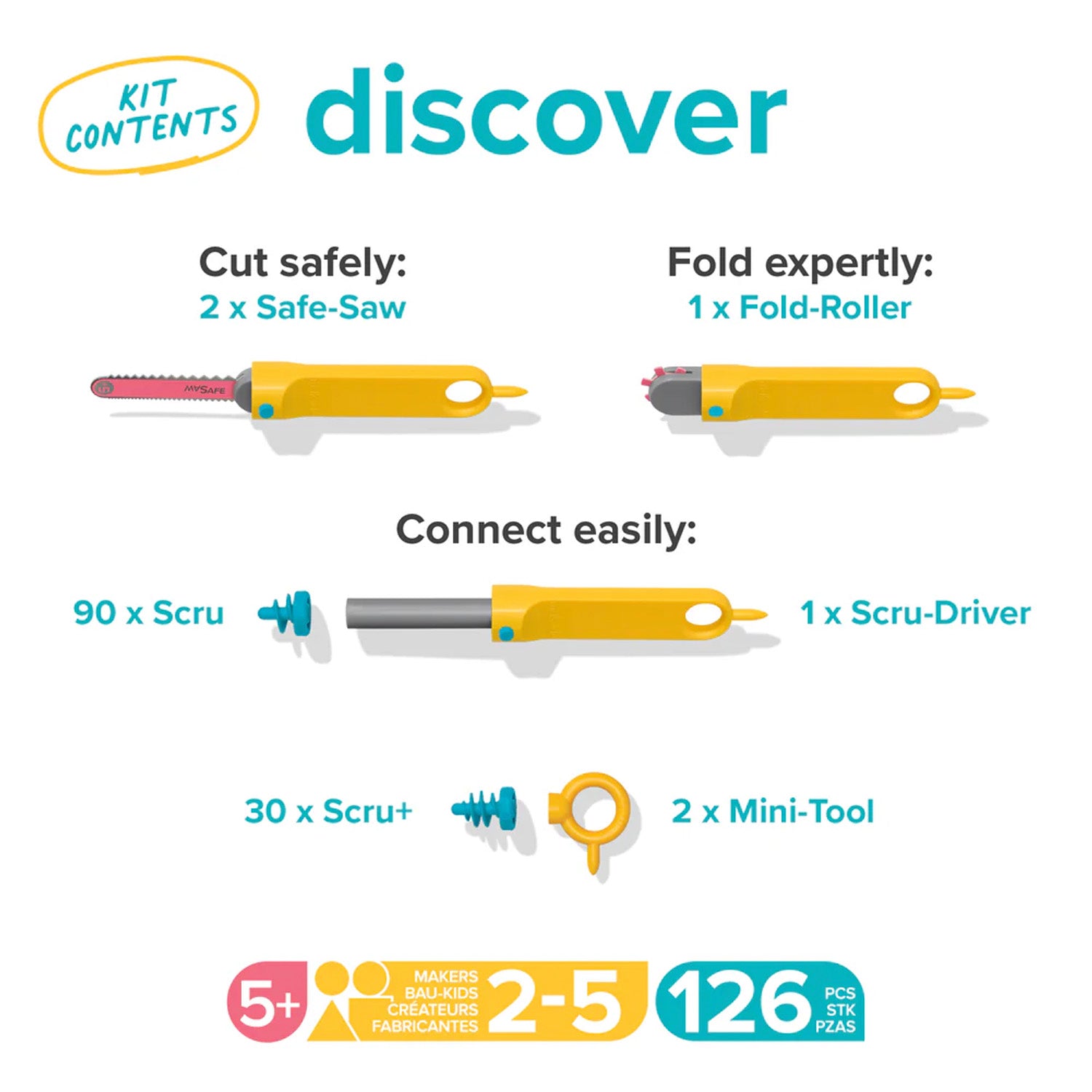 Makedo Discover Kit