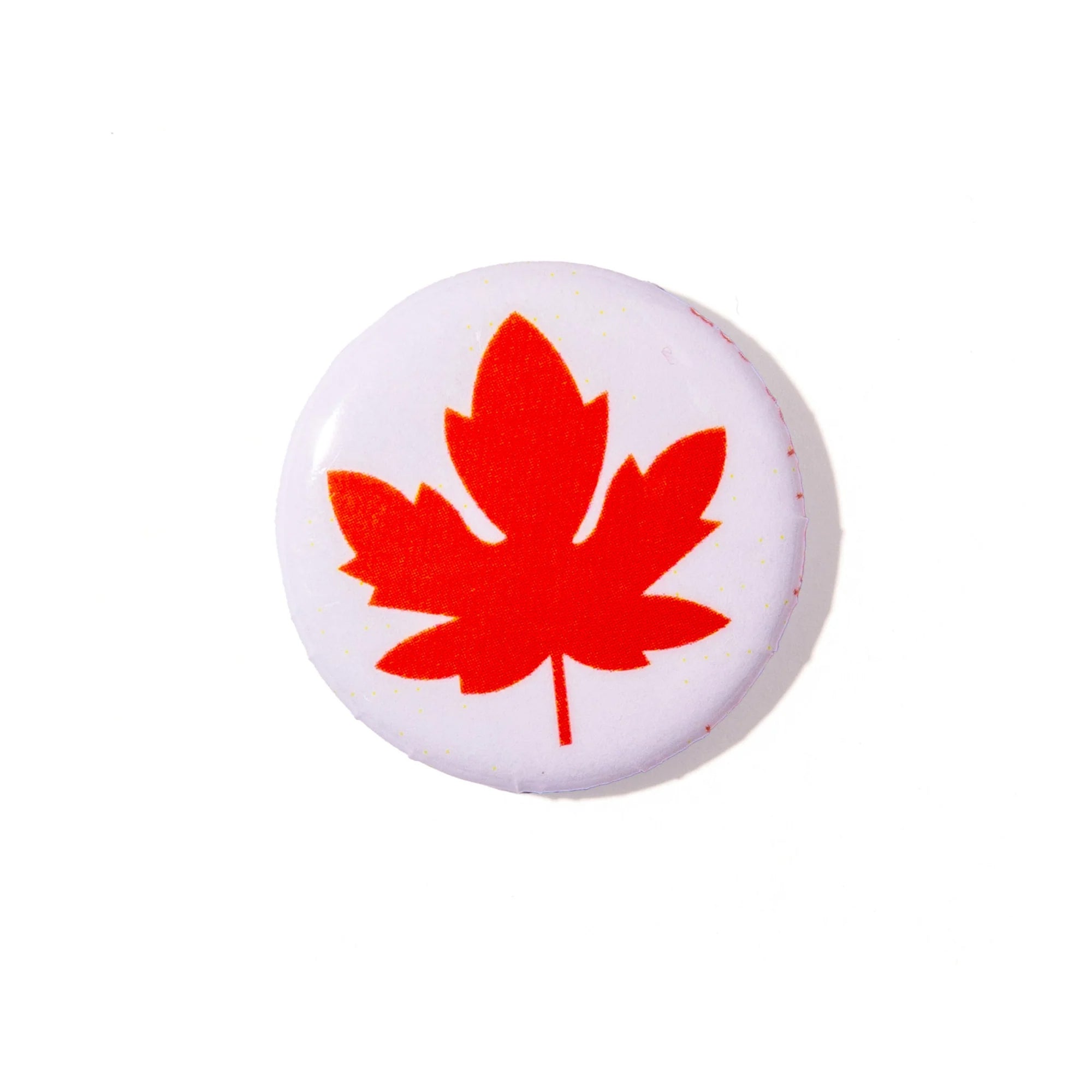 Maple Leaf 1" Button - by Banquet Workshop