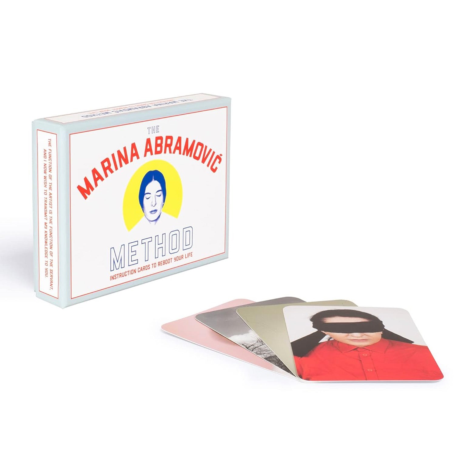 The Marina Abramovic Method: Instruction Cards to Reboot Your Life by Marina Abramovic and Katya Tylevich