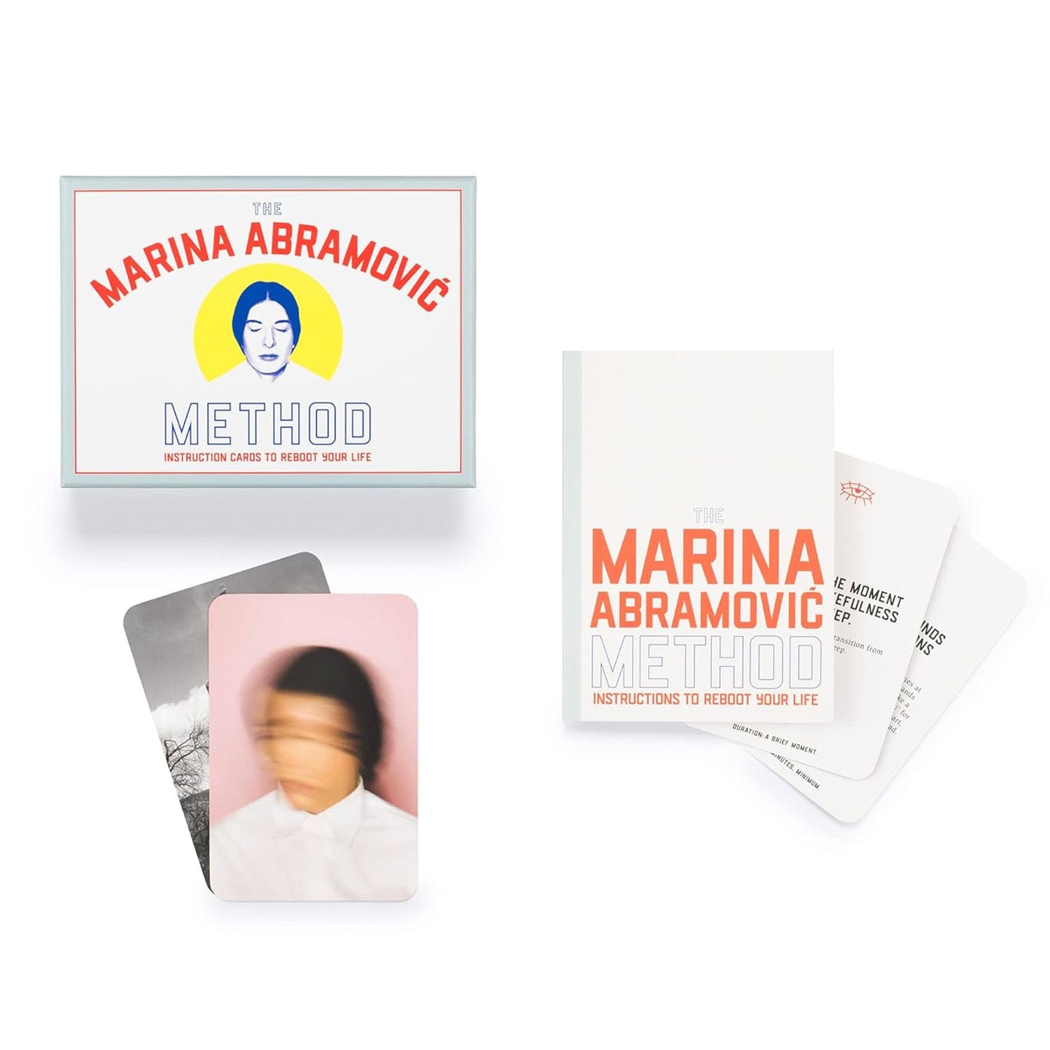 The Marina Abramovic Method: Instruction Cards to Reboot Your Life by Marina Abramovic and Katya Tylevich