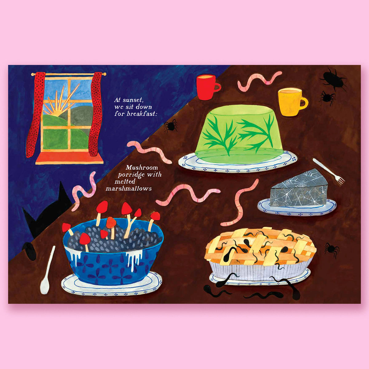Midnight Manor: A Backwards Bedtime Book by Sid Sharp
