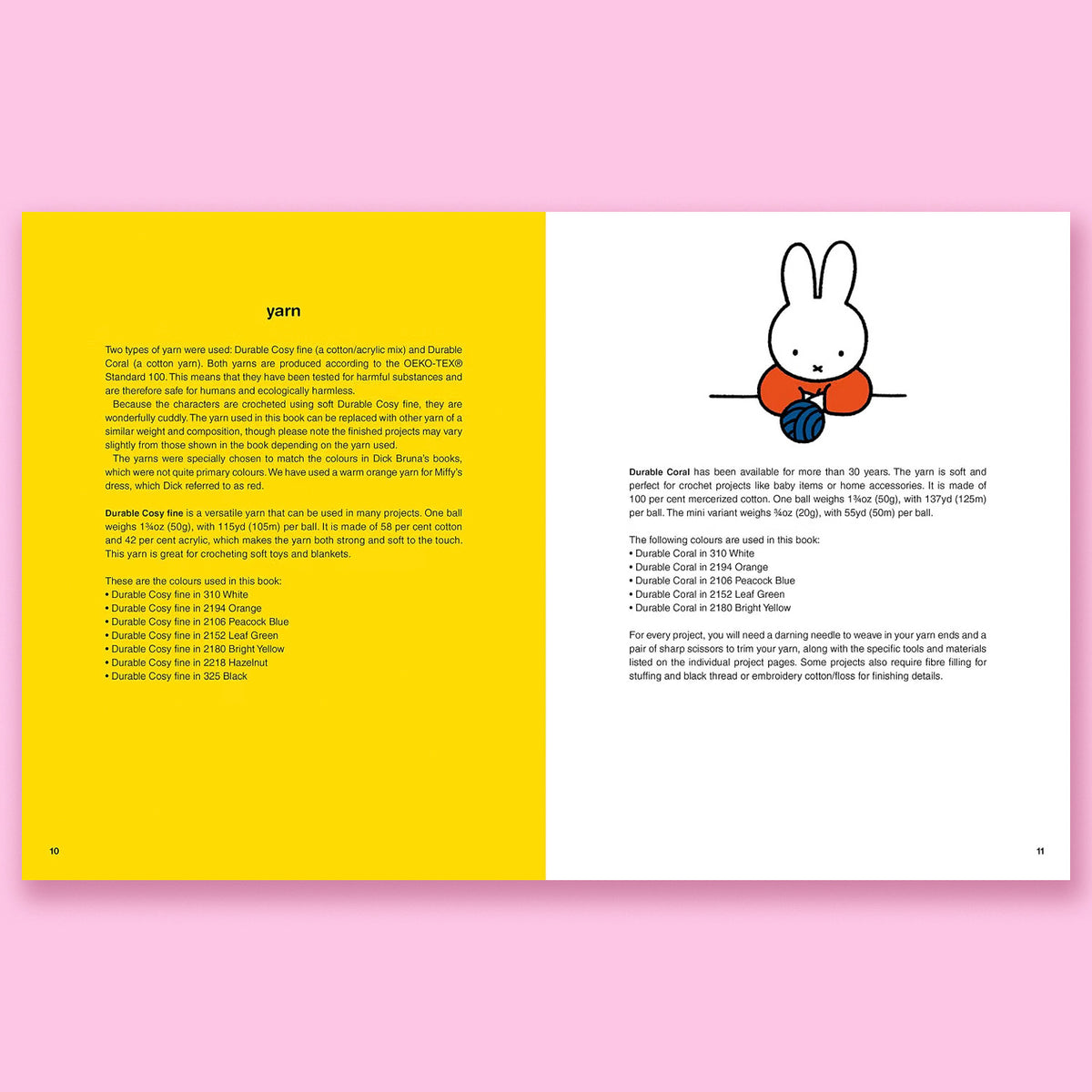The Miffy Crochet Book: 16 projects for friends, fun times and bedtime by Dick Bruna and Kimberley Zwaans