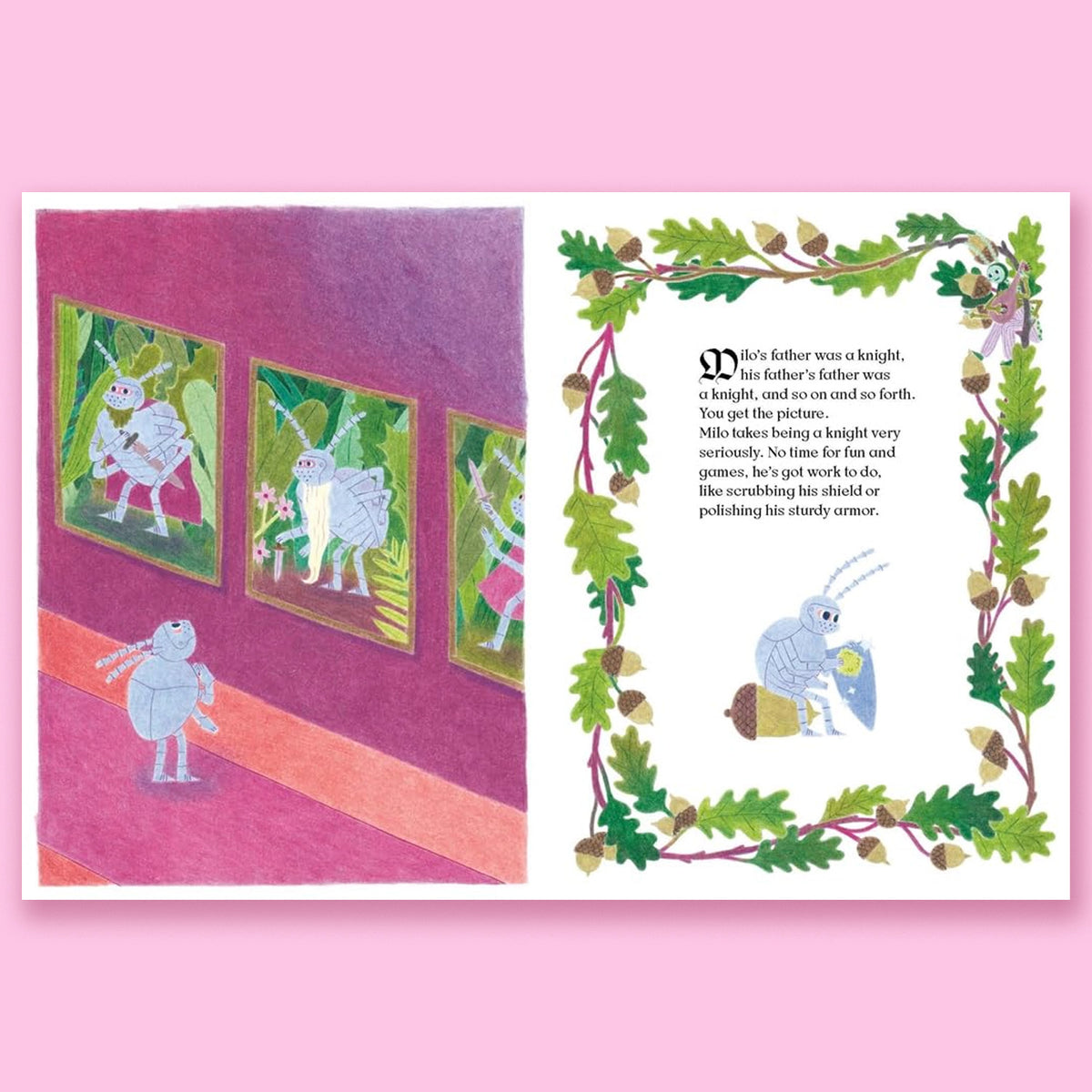 Milo the Knight by Grégoire Laforce and Charlotte Parent