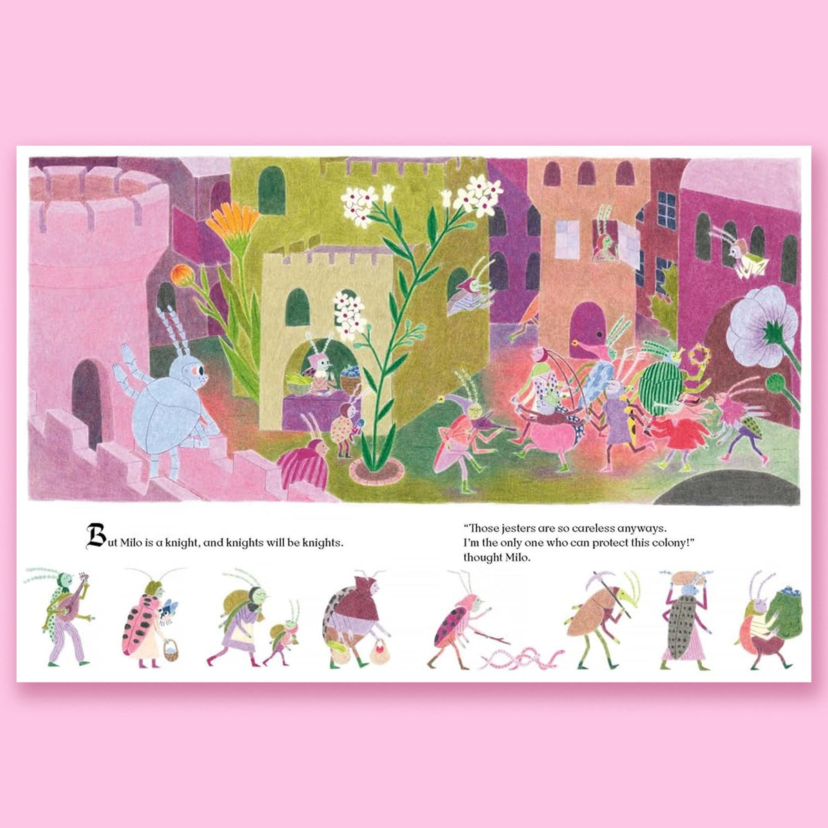 Milo the Knight by Grégoire Laforce and Charlotte Parent