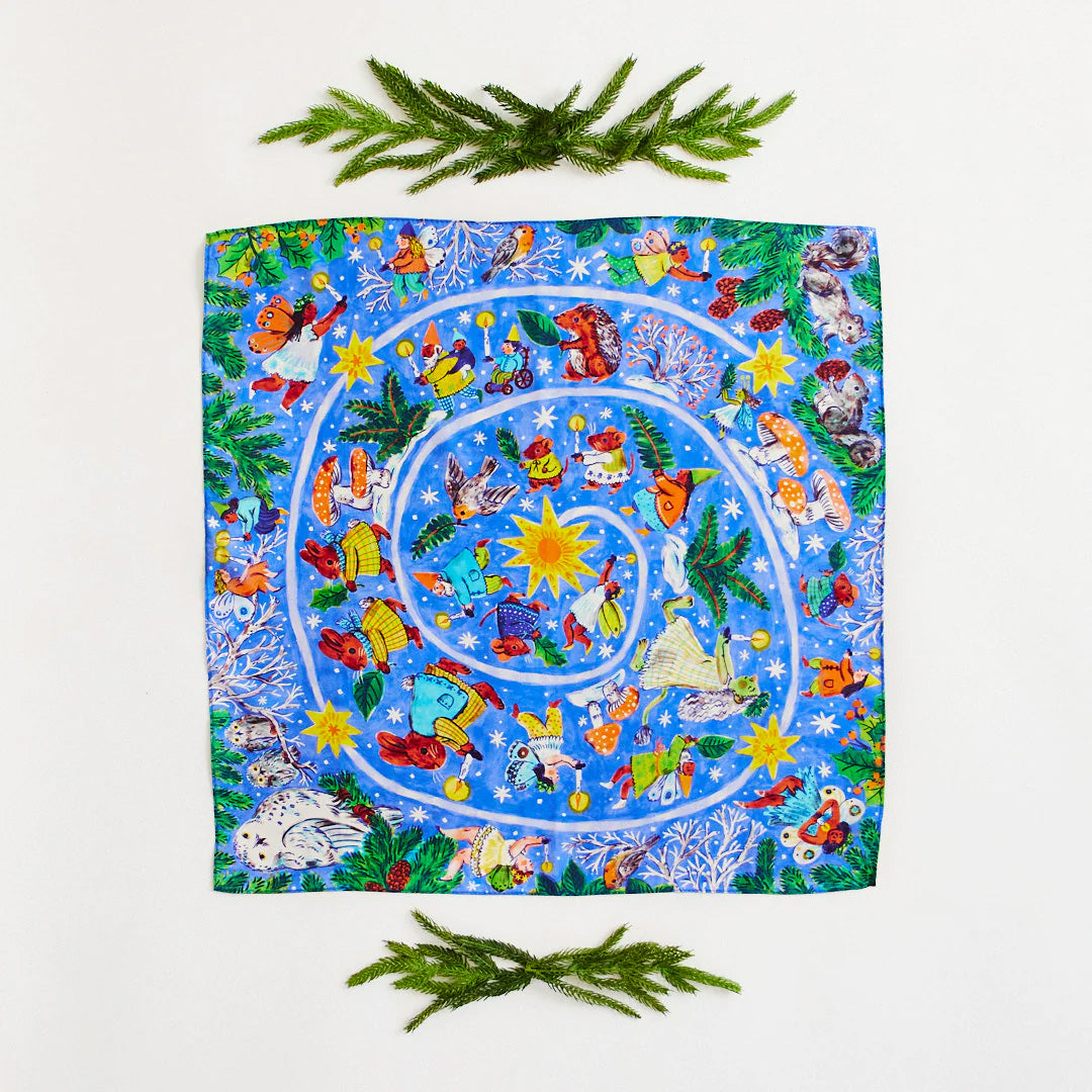 Mini Advent Playsilks Illustrated By Phoebe Wahl