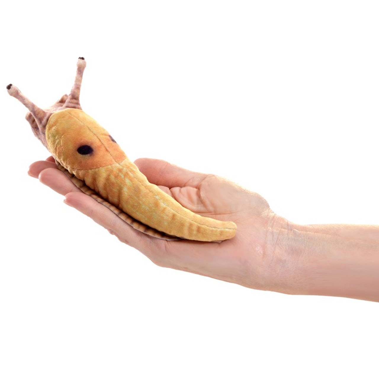 Mini Banana Slug Finger Puppet