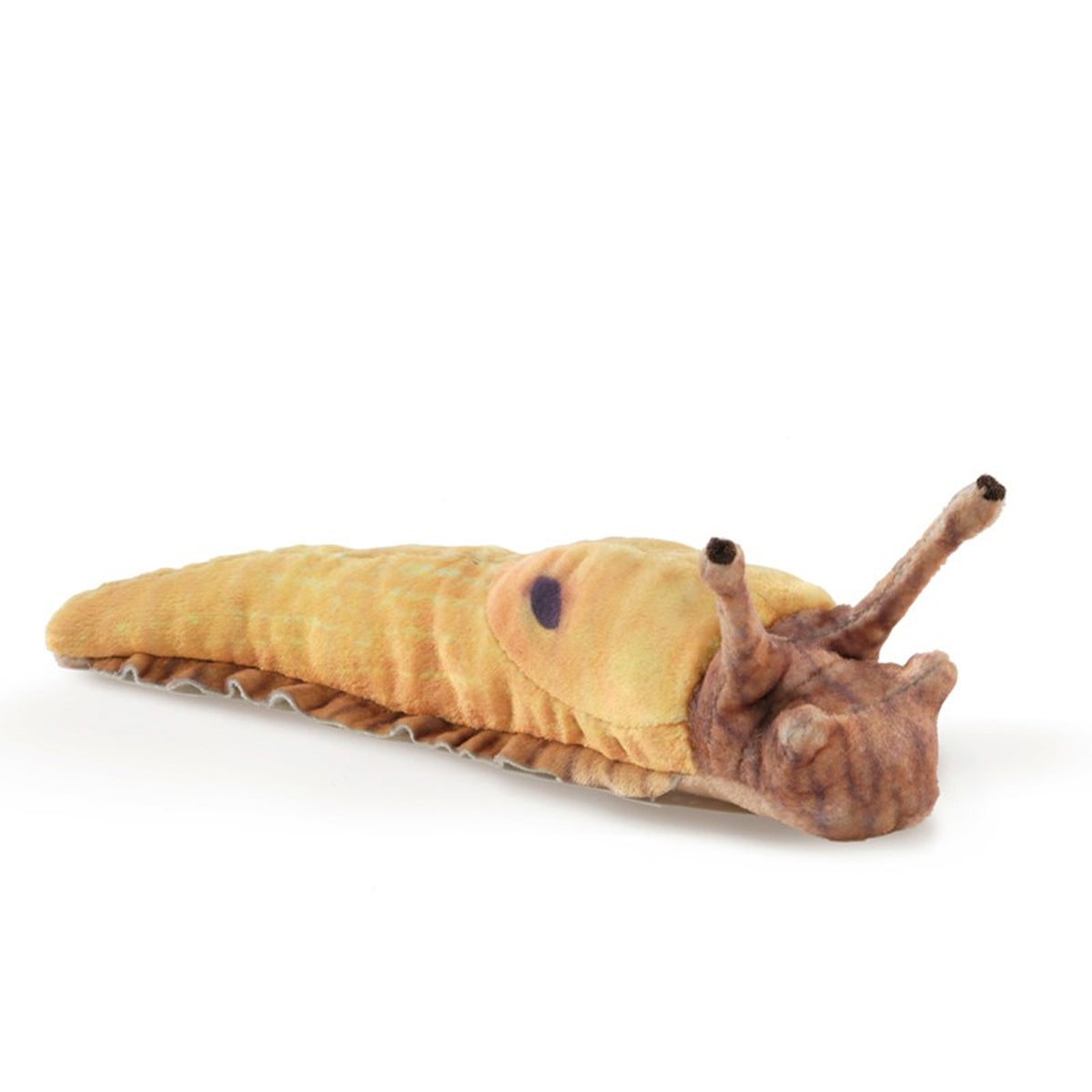 Mini Banana Slug Finger Puppet – Collage Collage