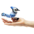 Mini Blue Jay Finger Puppet