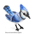 Mini Blue Jay Finger Puppet