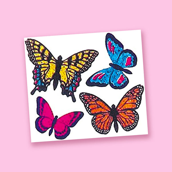 Mini Butterfly Prismatic Stickers