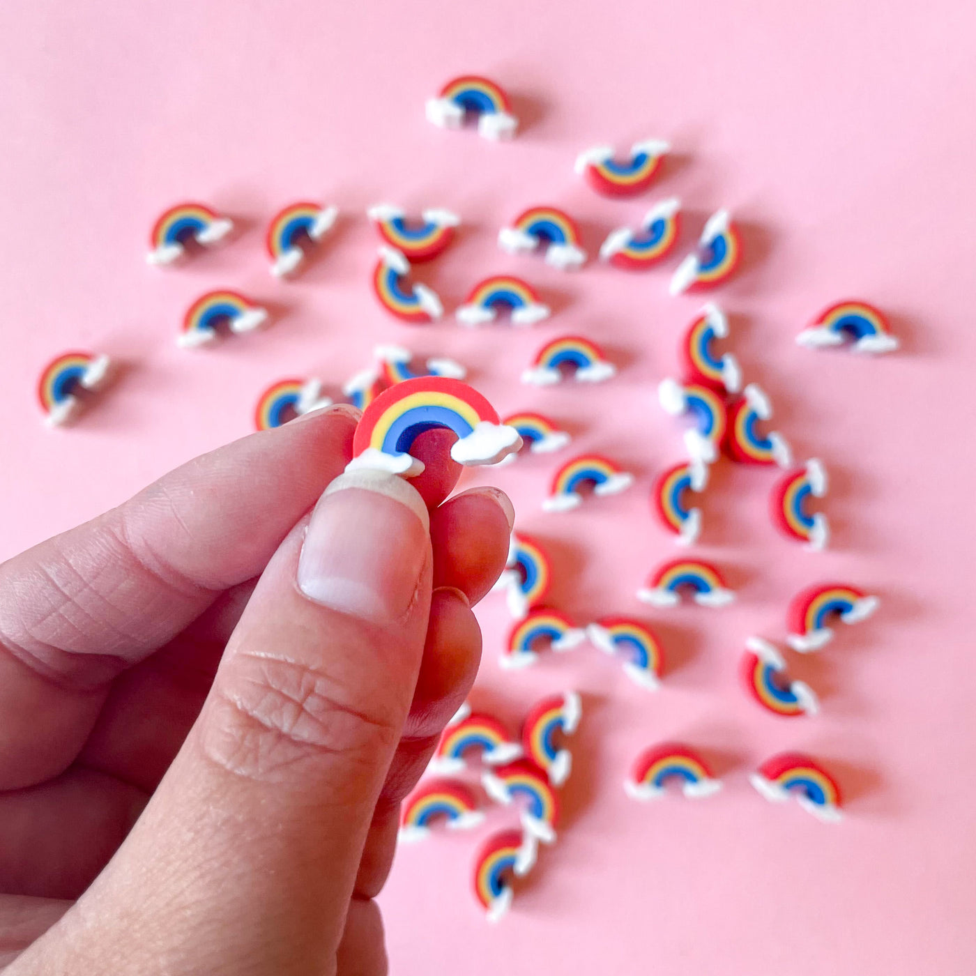 Mini Rainbow Erasers