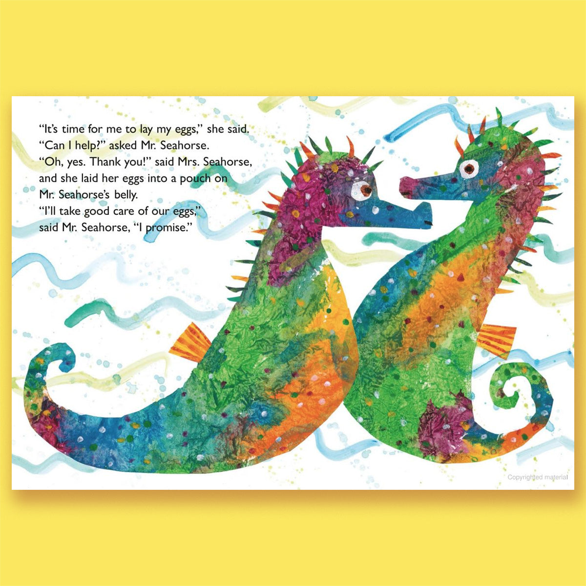 Mister Seahorse: Board Book by Eric Carle